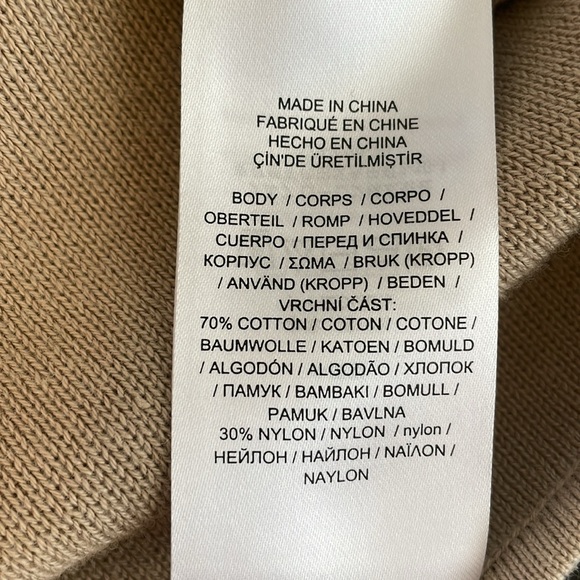 Lauren Ralph Lauren Black Label Cotton Blend Knit Blazer Jacket Tan Size 1X - Picture 12 of 15